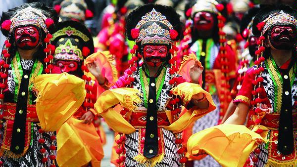 The Traditional Cirebon Mask Dance