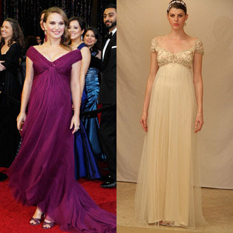 The Oscar 2011 Romantic Wedding Gowns Inspirations 