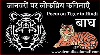 Poem on Tiger in Hindi