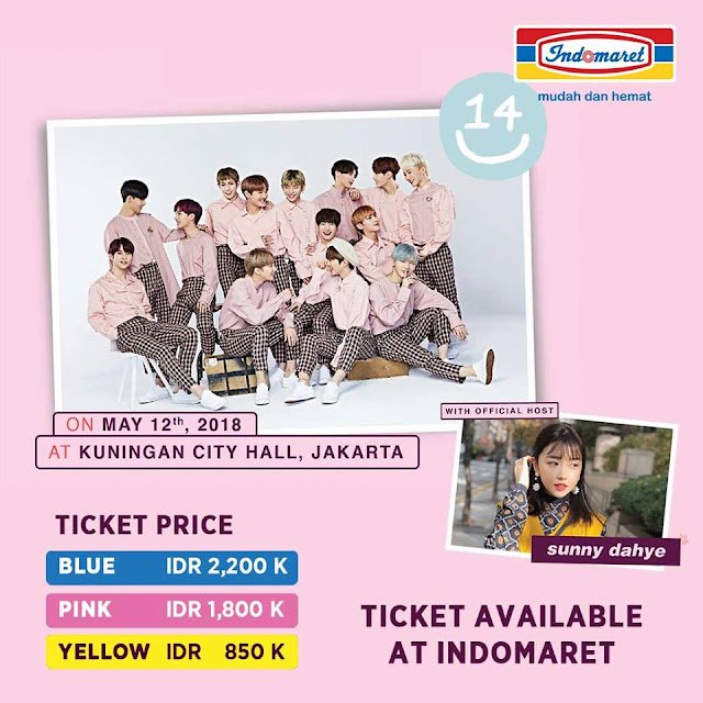 Konser " 14 U " 12 May 2018 di Kuningan City Hall, Jakarta