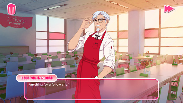 KFC Officially Created Colonel Sanders Dating Sim