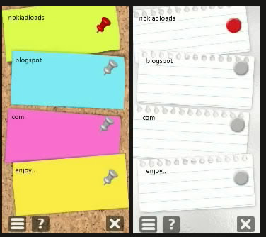 Notes Wall is smart utility application for Nokia smart phones