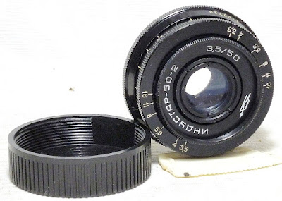 Industar-50-2 50mm 1:3.5 M42 Screw Mount Lens #728 1