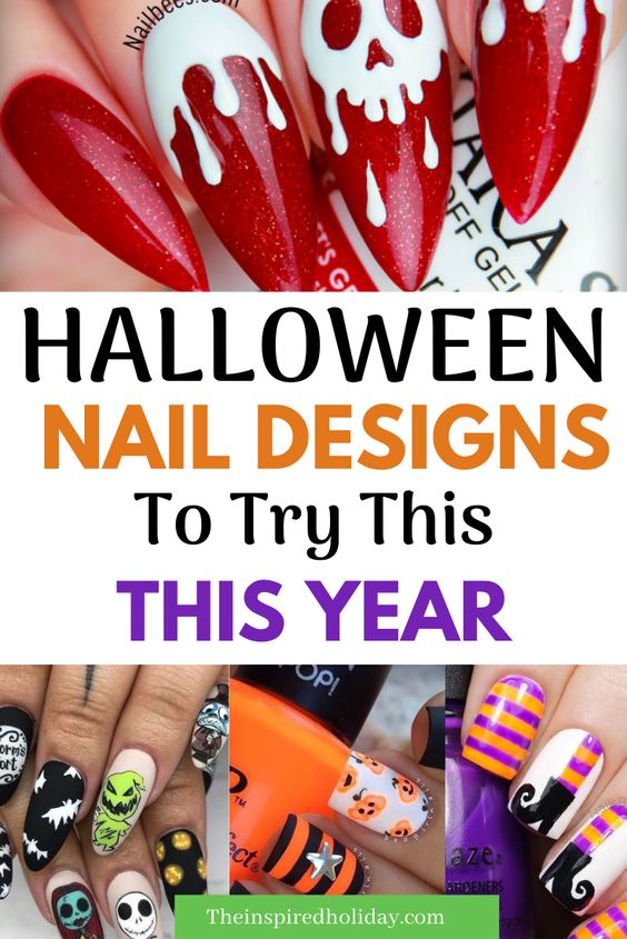 Spooky Yet Sassy Halloween Nail Designs You Must See To Believe