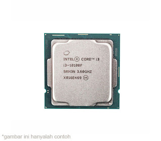Prosesor Intel Core i3-10100F