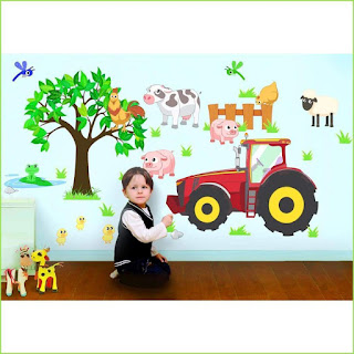 Tractor Wall Stickers