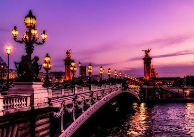 Paris Streets at Evening