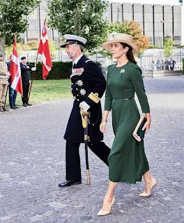 Crown Prince Frederik and Crown Princess Mary attend Flag Day 2022