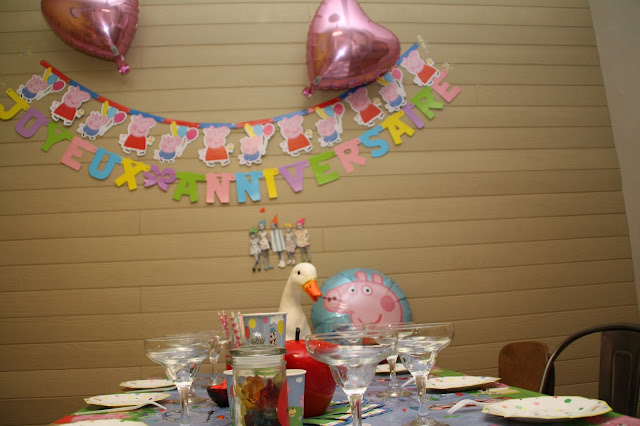 anniversaire peppa pig