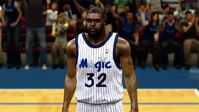 NBA 2K13 Shaq Cyberface - 90's Magic Patch