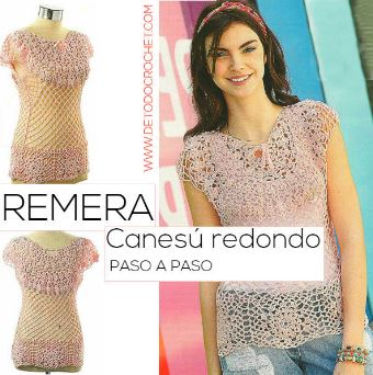 Blusa de mujer para tejer