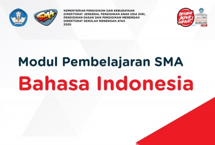 Modul Bahasa Indonesia SMA Kelas XI Tahun 2020  Direktorat SMA  Info KSN