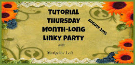 Tutorial Thursday Month-Long Linky Party