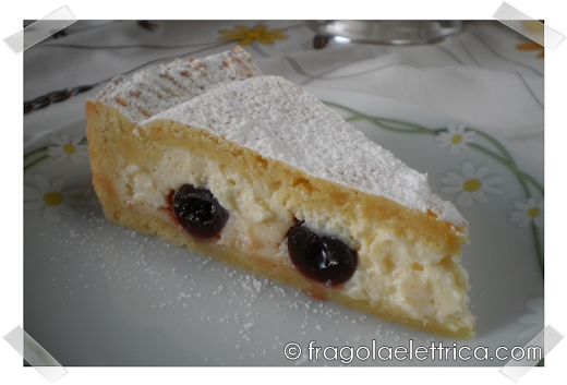 Torta di Ricotta e Amarene