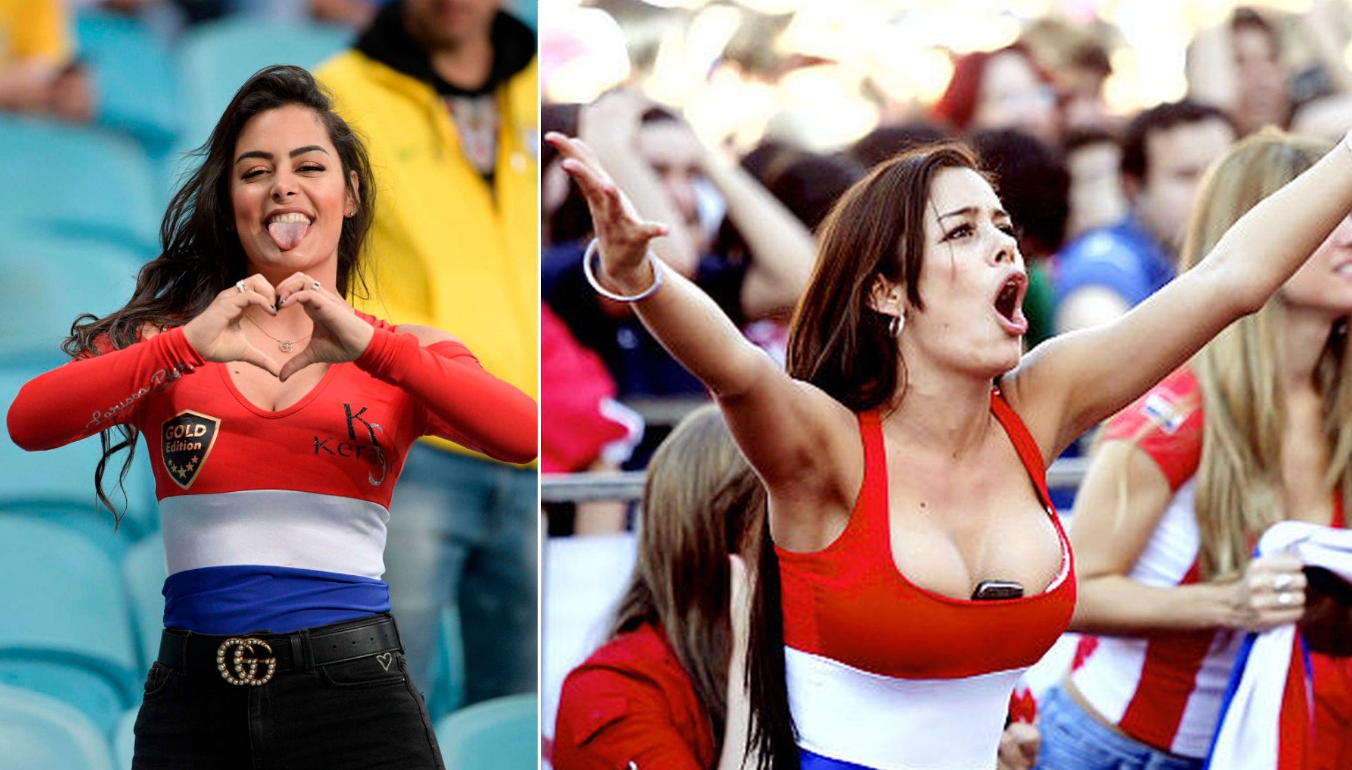 The Hottest Football Fans From Past FIFA World