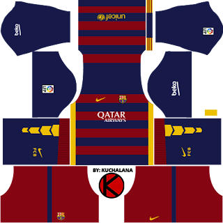 Barcelona Kits 20152016 Dream League Soccer Kuchalana