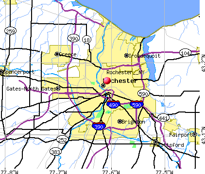 Rochester NY Map  Free Printable Maps