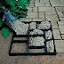 Do it yourself - Stone Mold - Paving Concrete Stepping Stone Pavement Walkway 