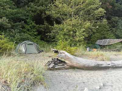 Tent at San Josef Bay