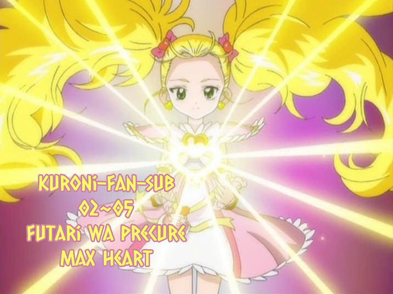 الحلقات 02~05 من انمي futari wa Precure max heart مترجمة