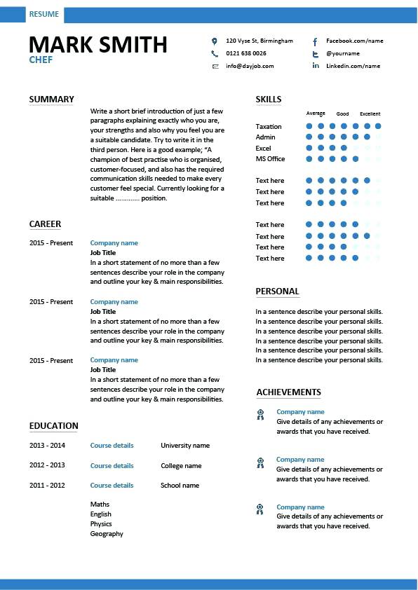 resume structure examples sample template for resume the best resume examples it resume examples best resume formats samples examples sample template for resume cv layout examples 2019