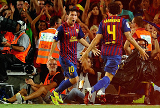 Lionel Messi & Cesc Fabregas