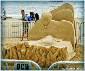 Revere Beach 2014 National Sand Sculpting Festival: "Crashed & Burned"