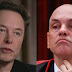 Elon Musk peita Alexandre de Moraes