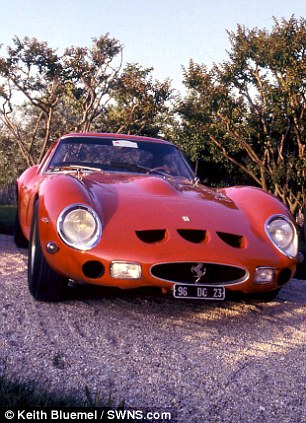 Classic car of legendary Ferrari 250 GTO