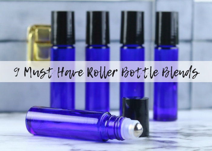 Here are my top 9 roller bottle recipes.  These 10ml roller bottle recipes are the ones I use all the time.  Roller bottles make it easy to use my oils.  Essential oil roller bottle recipes are easy to make and easy to use.  These essential oil roller blends are my favorites.  Roller ball essential oil recipes for all kinda of needs.  #diy #rollerblends #rollerbottle #essentialoils