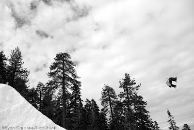 Triple Air Show, snowboard