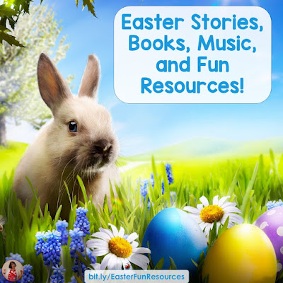 Easter Stories, Books, Music, and Fun Resources! Easter is coming fast. Here are some ways to bring Easter into your classroom without losing any learning!