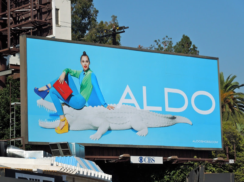 Aldo Alligator billboard