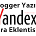 Blogger Yazıyı Yandex'te Ara Eklentisi