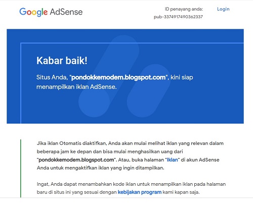 Adsense For Second Blog