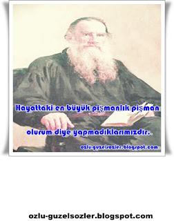 lev tolstoy sözleri