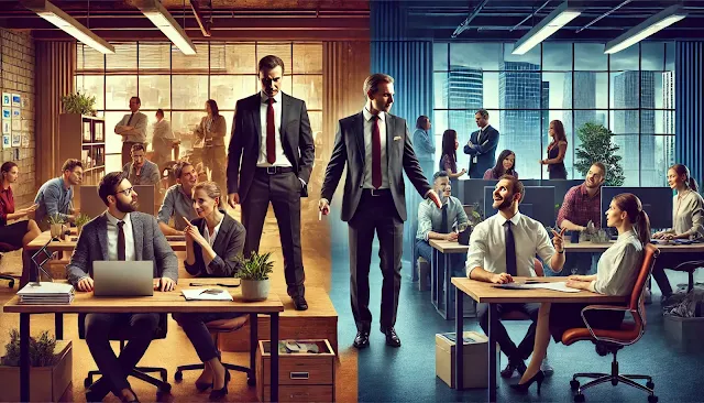 Diferenças entre gestão tradicional e liderança transformacional. | Silvio Soares