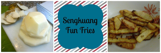 Sengkuang Fun Fries - Koleksi Resepi Atkins Lynn Mohd