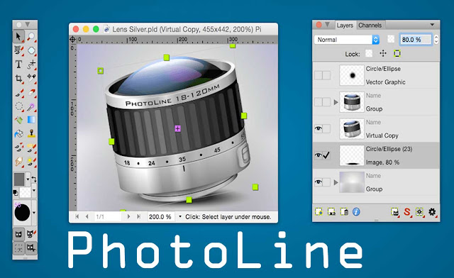 تحميل برنامج PhotoLine لتعديل الصور 