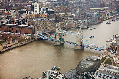 The view from the Shard