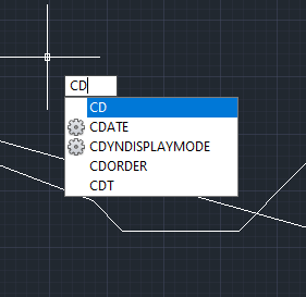 run CD.VLX plugin using syntax CD