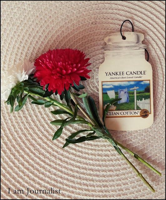 Yankee Candle Clean Cotton - zapach do samochodu