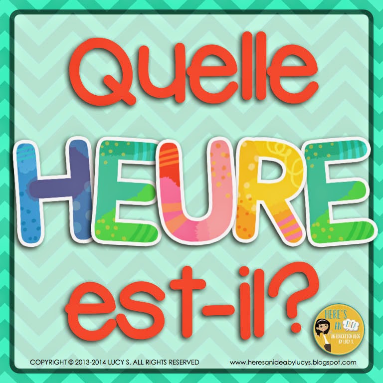  Quelle heure est-il? J'ai…Qui a…?