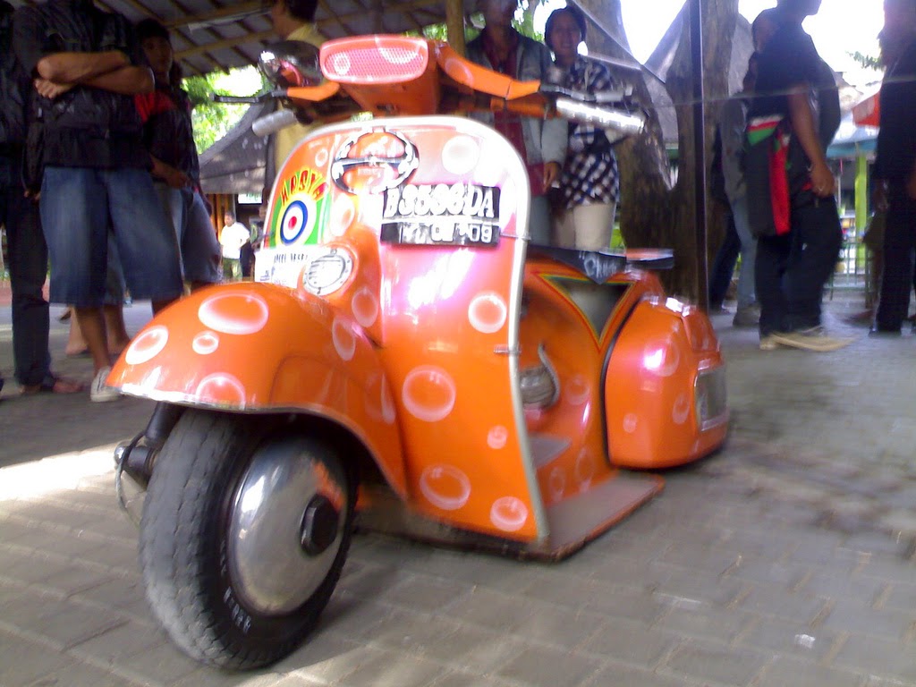 Vespa Congo 1965 Toko Serba SerbiModifikasi Drag Race Membuat