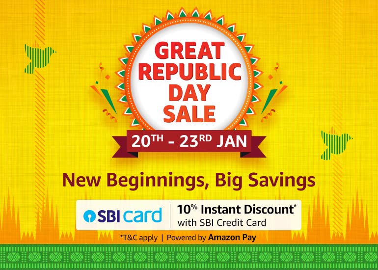 Amazon's Great Republic Day Sale will start on January 20, 2021 | Amazon | Sale