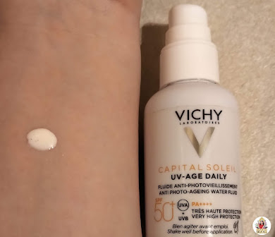 Vichy Capital Soleil UV-Age Daily fluid na koži