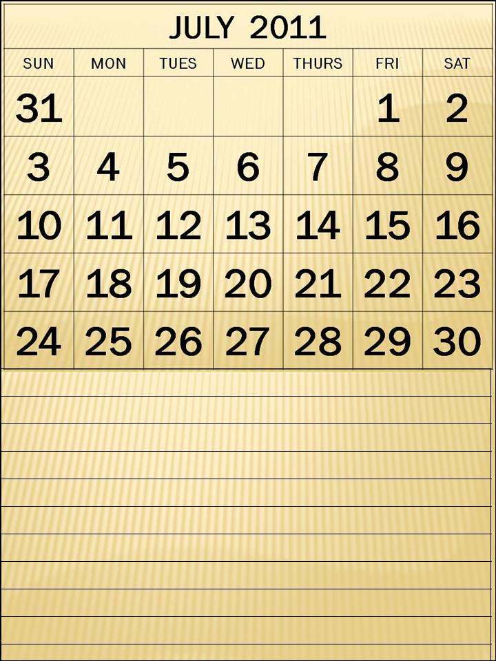 printable july 2011 calendar. printable july calendar 2011.