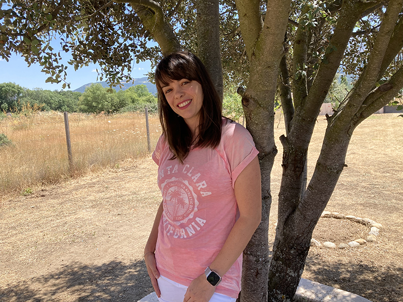 Camiseta rosa