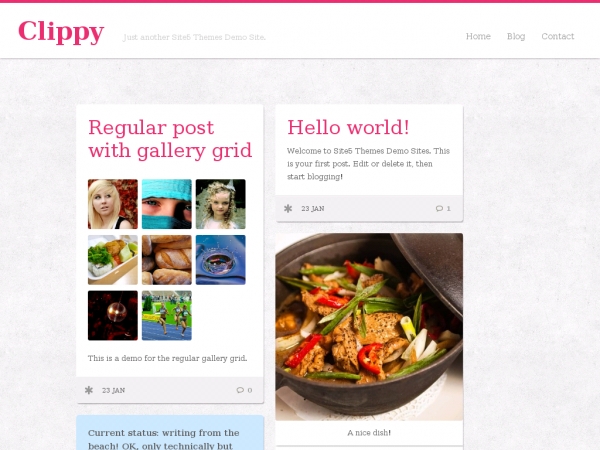 Clippy Wordpress Theme Clippy Wordpress Theme