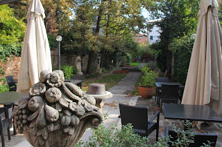 One of the gardens Tudy Sammartini designed in Venice